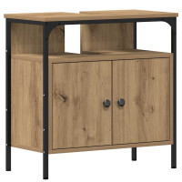 Produktbild för Tvättställsskåp artisan ek 60x30x60 cm konstruerat trä