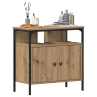 Produktbild för Tvättställsskåp artisan ek 60x30x60 cm konstruerat trä