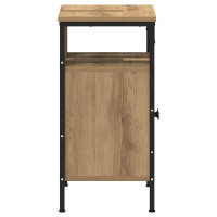 Produktbild för Tvättställsskåp artisan ek 60x30x60 cm konstruerat trä