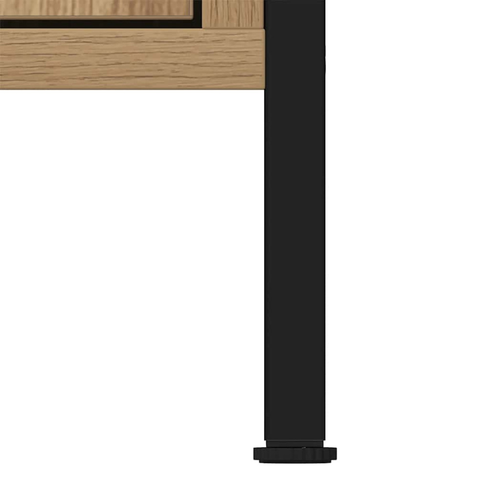 Produktbild för Tvättställsskåp artisan ek 60x30x60 cm konstruerat trä