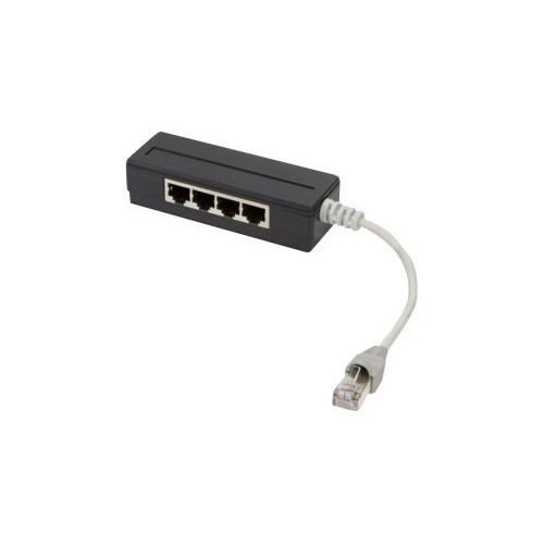 2direct LogiLink nätverksdelare - 15 cm - svart