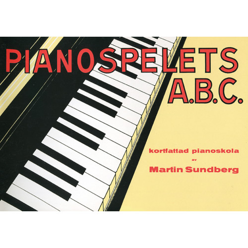 Martin Sundberg Pianospelets ABC (häftad)