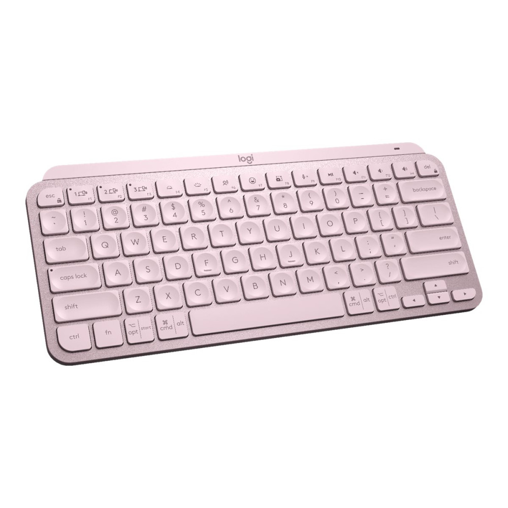 Produktbild för Logitech MX Keys Mini - Office - tangentbord - QWERTY - nordiskt (danska/finska/norska/svenska) - rosa Inmatningsenhet