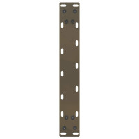 Produktbild för Soffbordsben U-formade 2 st naturstål 40x(30-31) cm stål