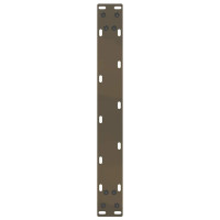 Produktbild för Soffbordsben U-formade 2 st naturstål 50x(30-31) cm stål
