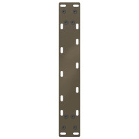 Produktbild för Soffbordsben U-formade 2 st naturstål 38x(42-43) cm stål