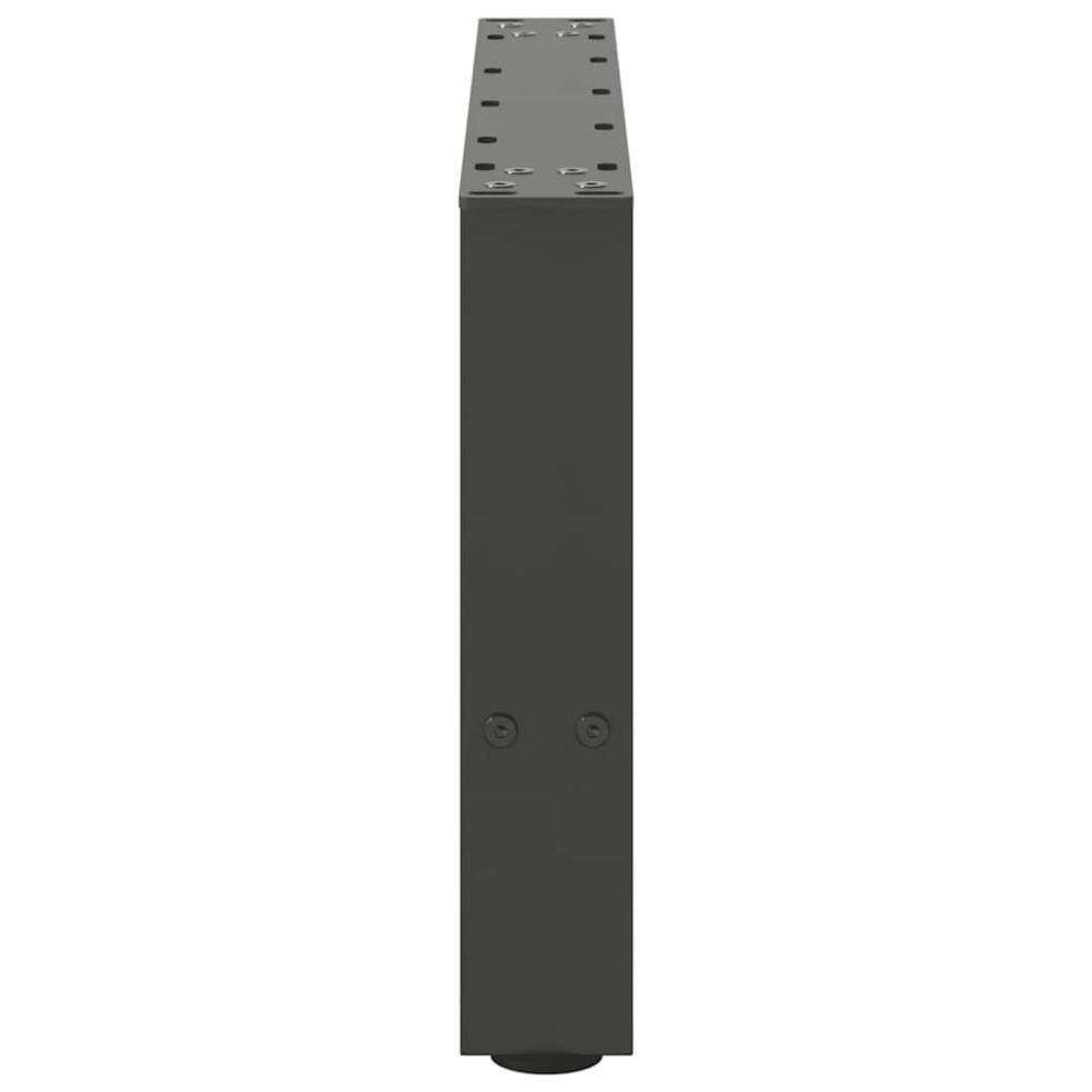Produktbild för Soffbordsben antracit 2 st 50x(30-31) cm stål
