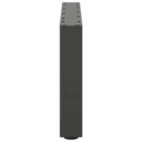 Produktbild för Soffbordsben antracit 2 st 50x(30-31) cm stål