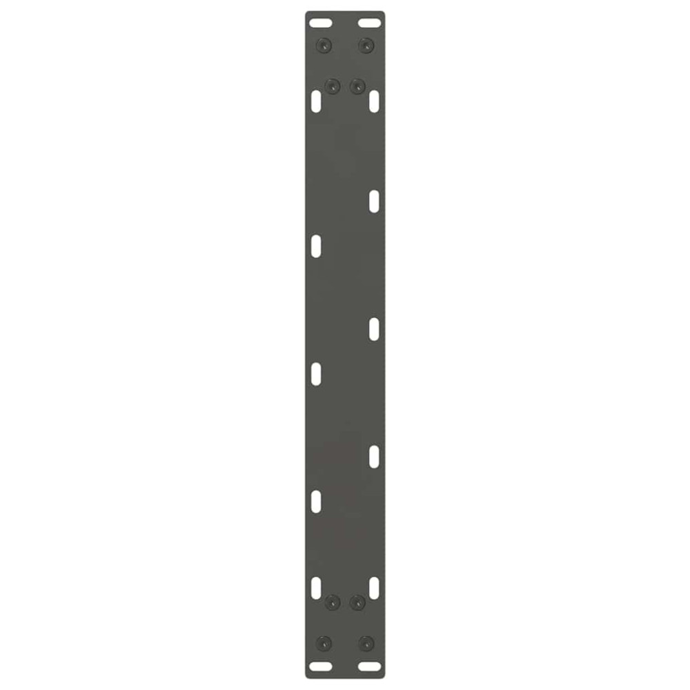 Produktbild för Soffbordsben antracit 2 st 50x(30-31) cm stål