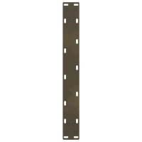 Produktbild för Soffbordsben naturstål 2 st 50x(30-31) cm stål