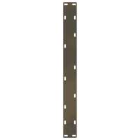 Produktbild för Soffbordsben naturstål 2 st 70x(30-31) cm stål