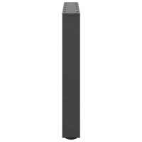 Produktbild för Soffbordsben antracit 2 st 60x(42-43) cm stål