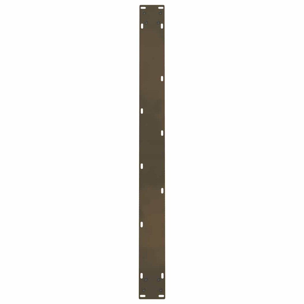 Produktbild för Matbordsben naturstål 2 st 90x(72-73) cm stål