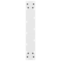 Produktbild för Barbordsben vita 2 st 50x(110-111) cm stål