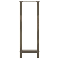 Produktbild för Barbordsben naturstål 2 st 50x(110-111) cm stål