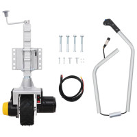 Produktbild för Domkraft 12 V 550 W aluminium