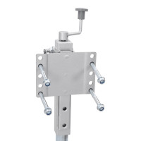 Produktbild för Domkraft 12 V 550 W aluminium