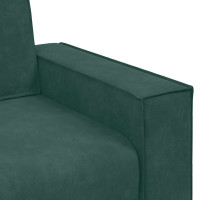 Produktbild för Soffstol mörkgrön 100x78x84 cm sammet