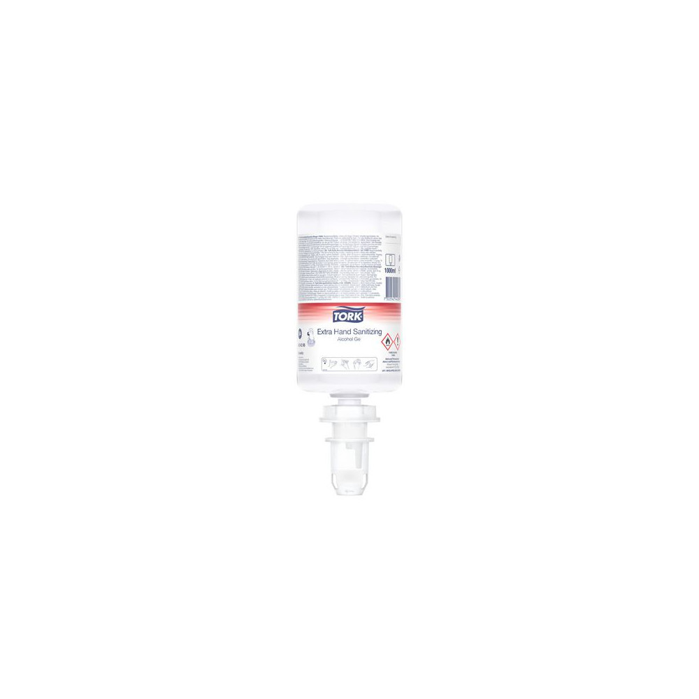 Produktbild för Handdesinfektion TORK Extra S4 Gel 1L