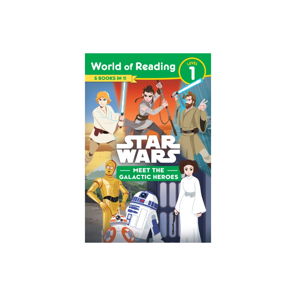 Produktbild för Star Wars: World of Reading: Meet the Galactic Heroes (Level 1 Reader Bindup) (häftad, eng)