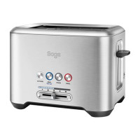 Produktbild för Sage STA720BSS2EEU1 the 'A Bit More' - brödrost - silver