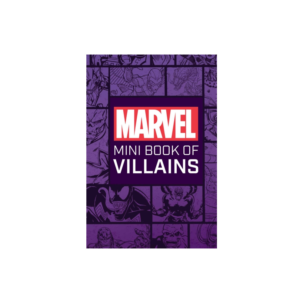 Produktbild för Marvel Comics: Mini Book of Villains (inbunden, eng)