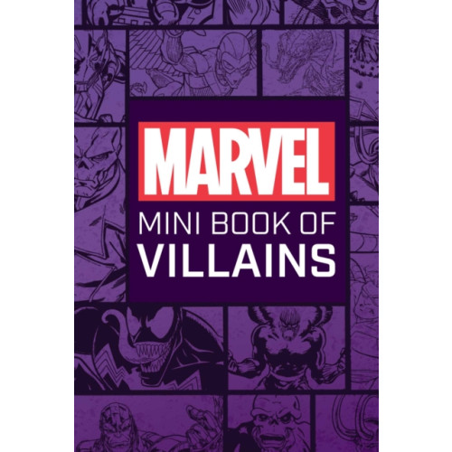 Insight Editions Marvel Comics: Mini Book of Villains (inbunden, eng)
