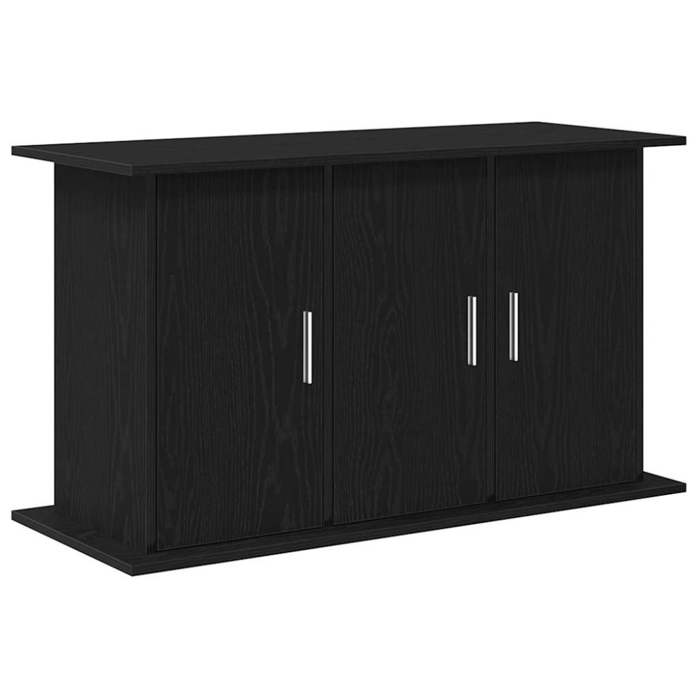 Produktbild för Akvariestativ svart ek 101x41x58 cm konstruerat trä