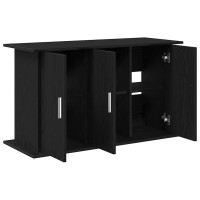 Produktbild för Akvariestativ svart ek 101x41x58 cm konstruerat trä