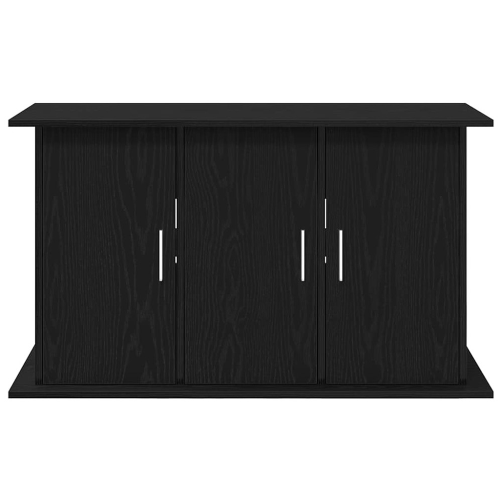 Produktbild för Akvariestativ svart ek 101x41x58 cm konstruerat trä