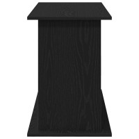 Produktbild för Akvariestativ svart ek 101x41x58 cm konstruerat trä