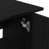 Produktbild för Akvariestativ svart ek 101x41x58 cm konstruerat trä