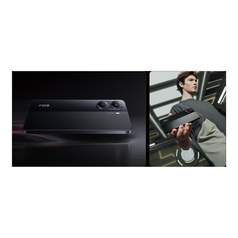 Produktbild för Xiaomi POCO X7 Pro - svart - 5G pekskärmsmobil - 512 GB - GSM
