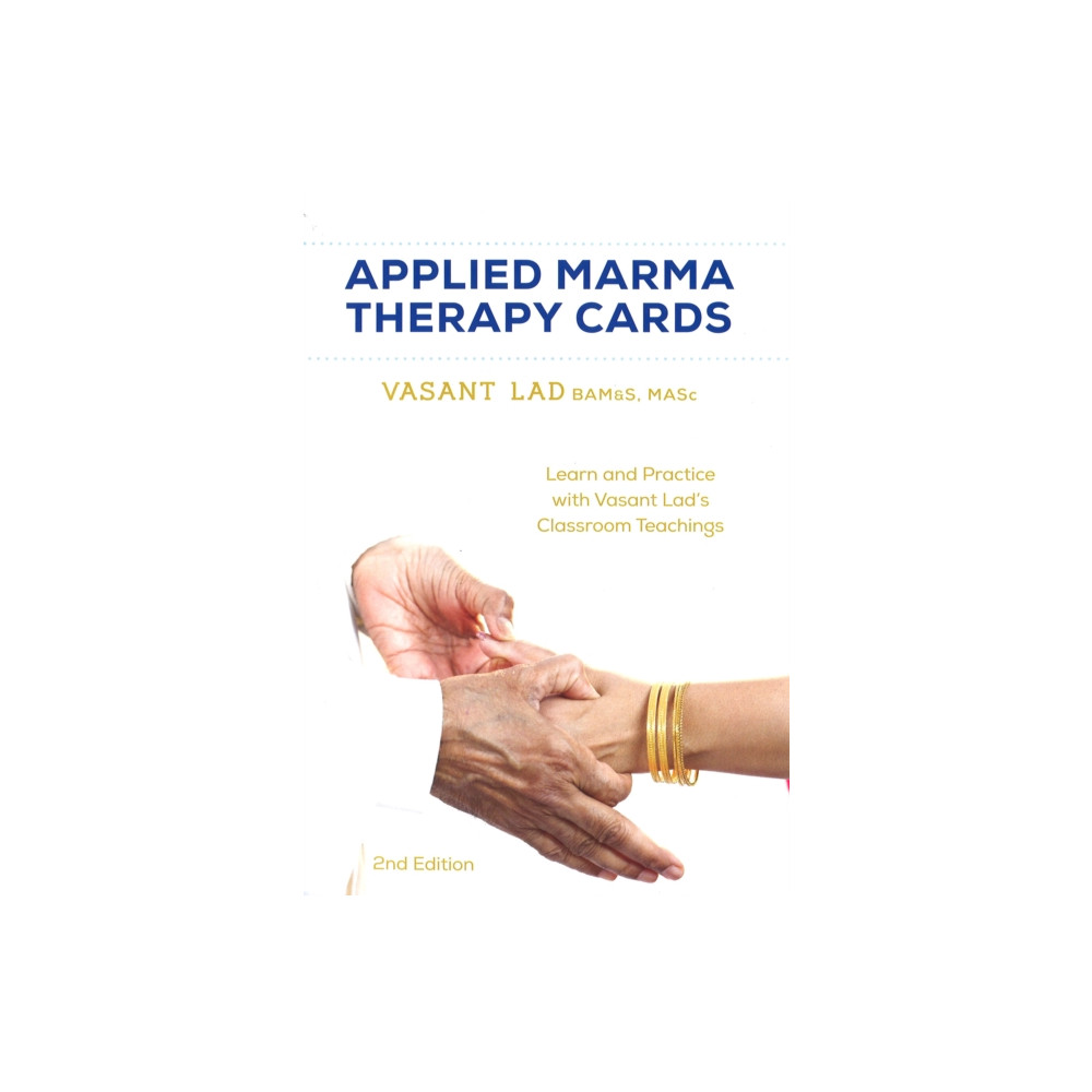 Produktbild för Applied Marma Therapy Cards (bok, spiral, eng)