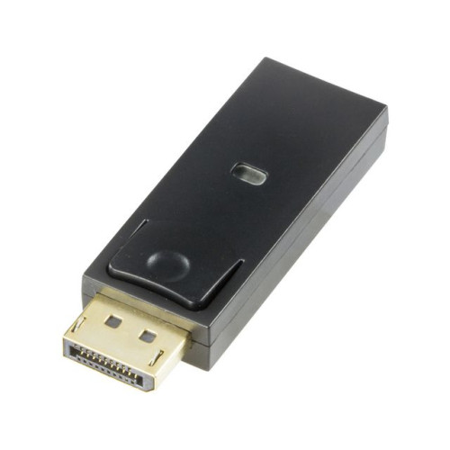 Deltaco Adapter DELTACO DP-HDMI hona svart