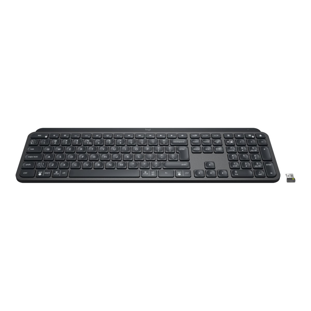 Produktbild för Logitech MX Keys - tangentbord - QWERTY - USA, internationellt - grafit Inmatningsenhet