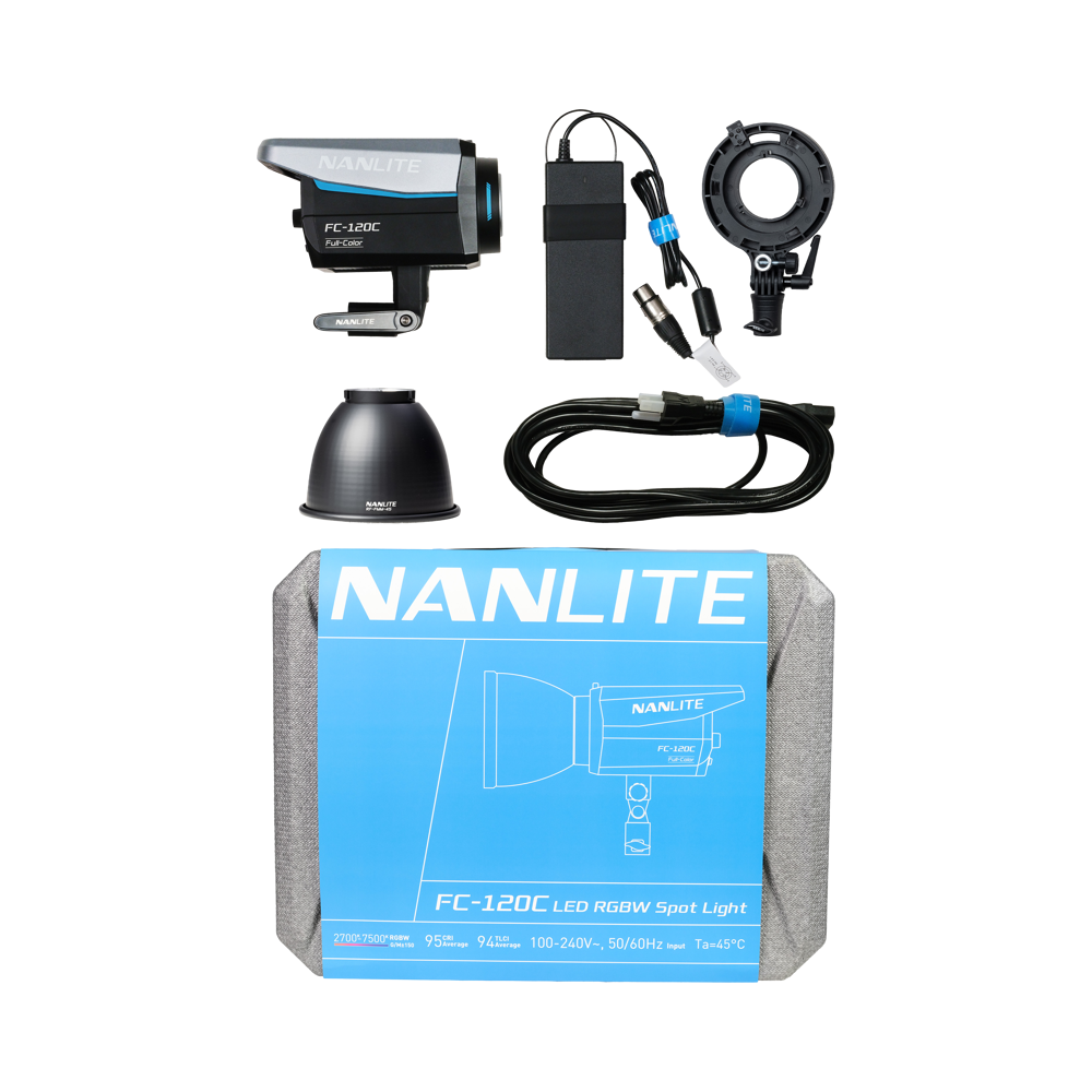 Produktbild för Nanlite FC-120C LED Color Spot Light