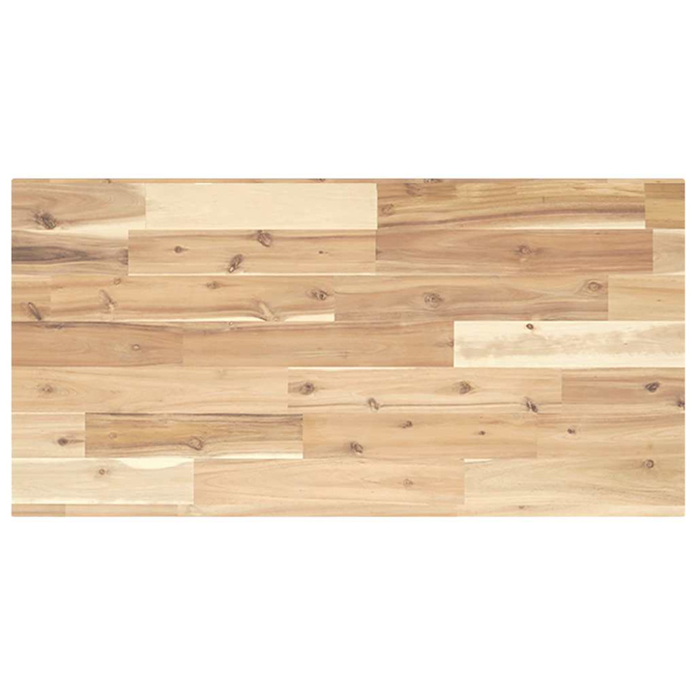 Produktbild för Svävande hyllor 4 st 80x40x2 cm obehandlat massivt akaciaträ