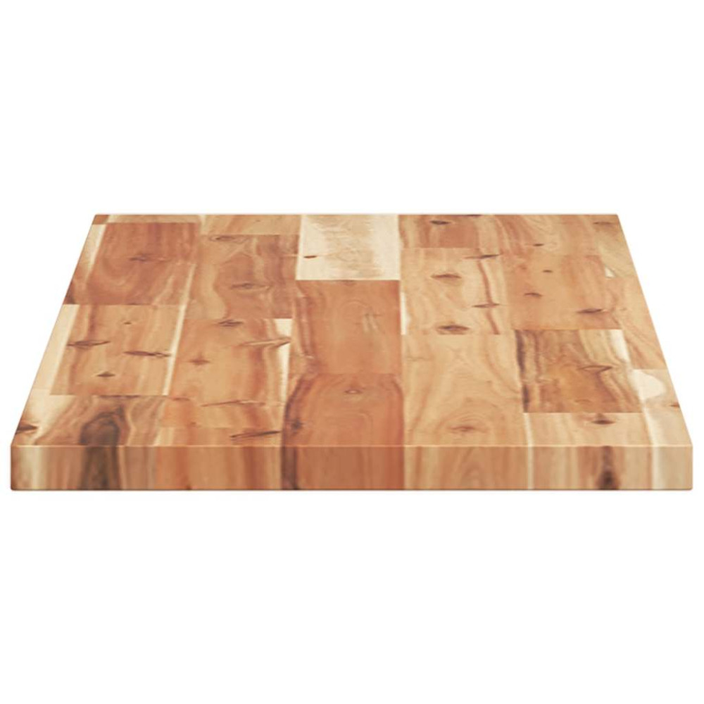 Produktbild för Svävande hyllor 3 st 80x30x2 cm behandlat massivt akaciaträ