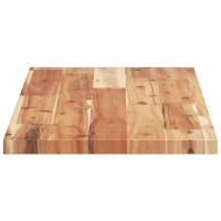 Produktbild för Svävande hyllor 3 st 80x30x2 cm behandlat massivt akaciaträ