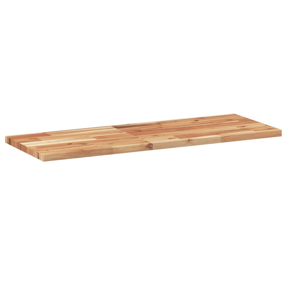 Produktbild för Svävande hyllor 3 st 80x30x2 cm behandlat massivt akaciaträ