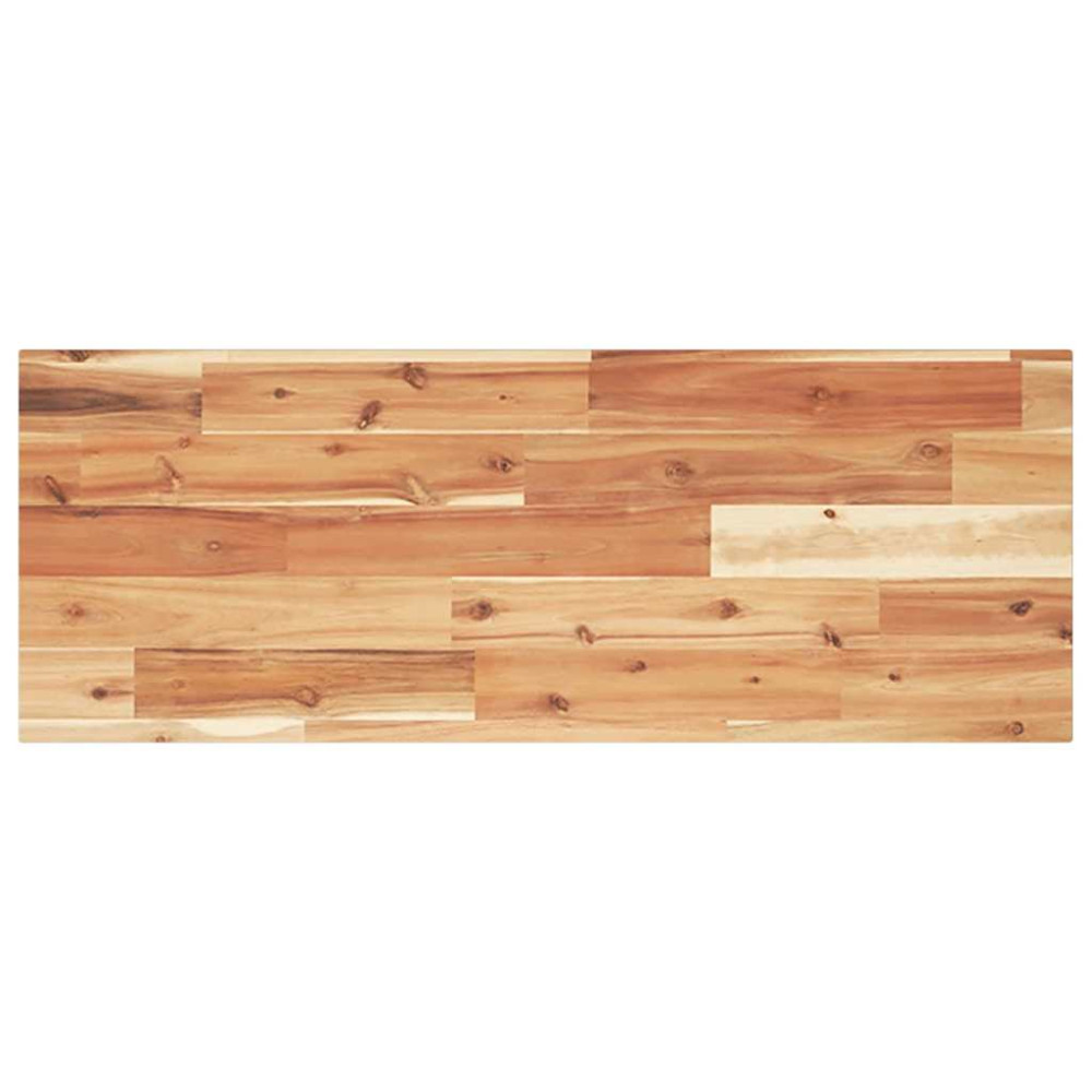 Produktbild för Svävande hyllor 3 st 80x30x2 cm behandlat massivt akaciaträ