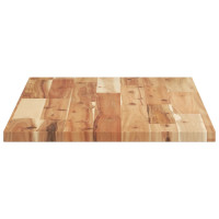 Produktbild för Svävande hylla 80x40x2 cm behandlat massivt akaciaträ