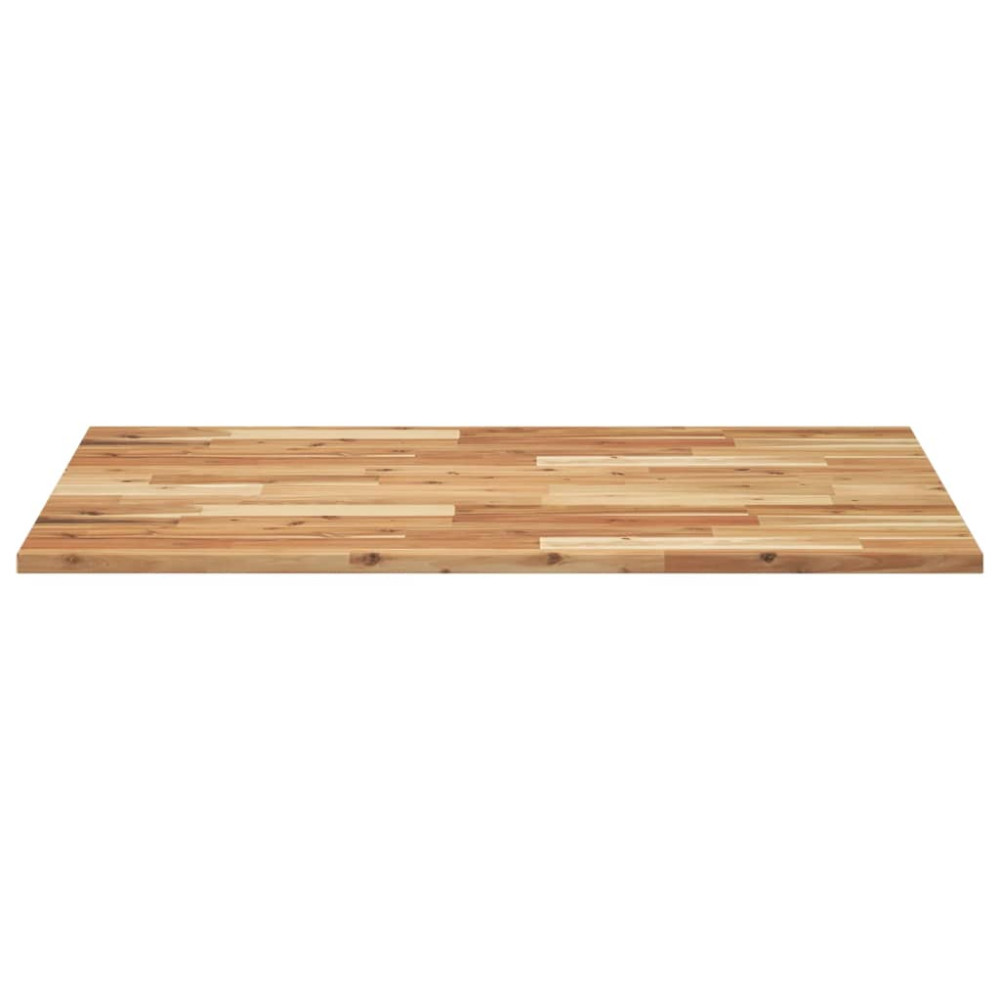 Produktbild för Bordsskiva behandlad 80x70x2 cm massivt akaciaträ