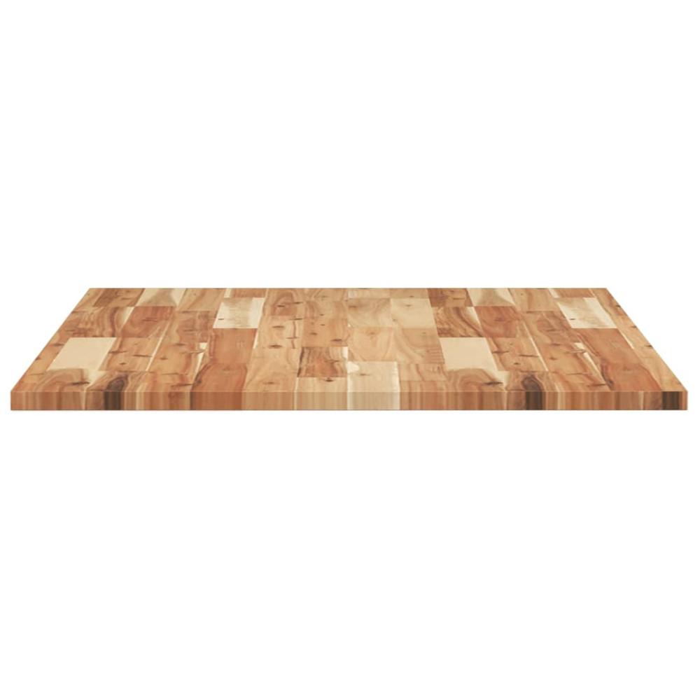 Produktbild för Bordsskiva behandlad 80x70x2 cm massivt akaciaträ