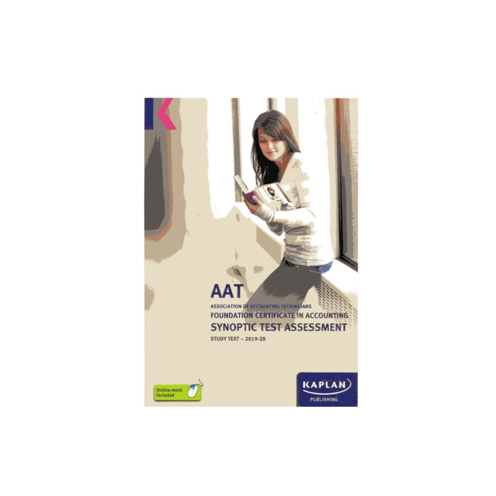 Produktbild för FOUNDATION CERTIFICATE IN ACCOUNTING SYNOPTIC TEST ASSESSMENT - STUDY TEXT (häftad, eng)