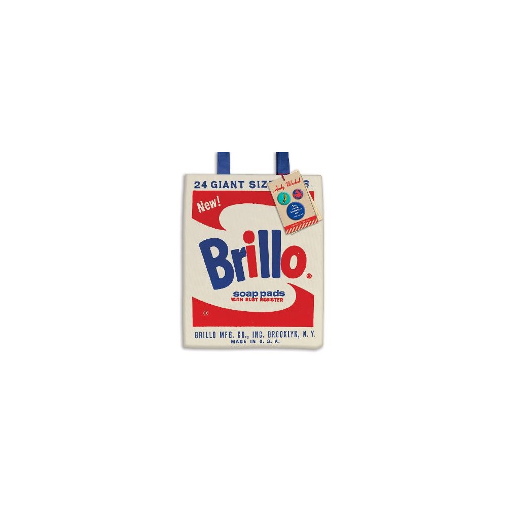 Produktbild för Andy Warhol Brillo Tote Bag (bok, eng)