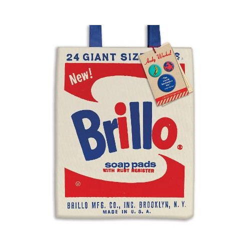 Galison Andy Warhol Brillo Tote Bag (bok, eng)