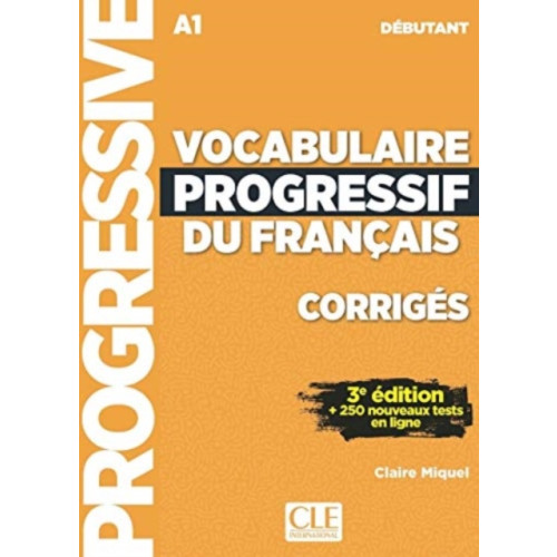CLE International Vocabulaire progressif du francais - Niveau debutant (A1) - Corriges (häftad, fre)