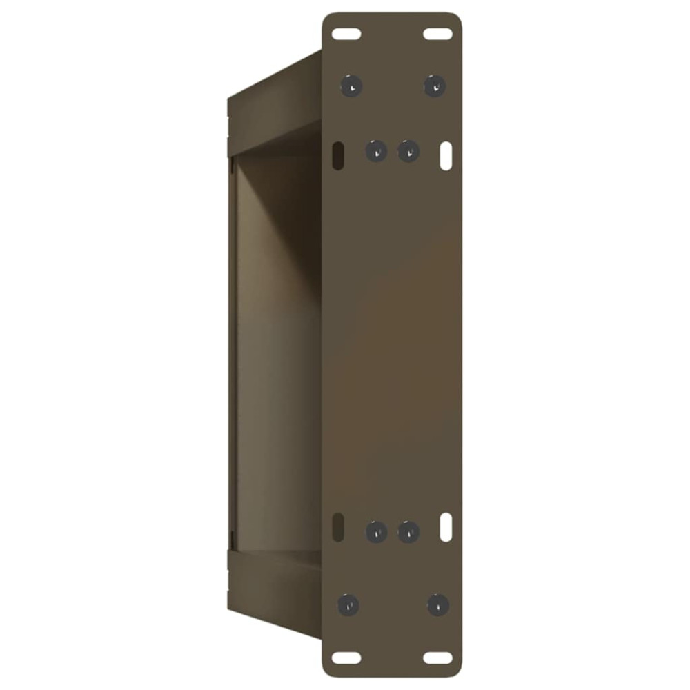Produktbild för Soffbordsben U-formade 2 st naturstål 28x(42-43) cm stål